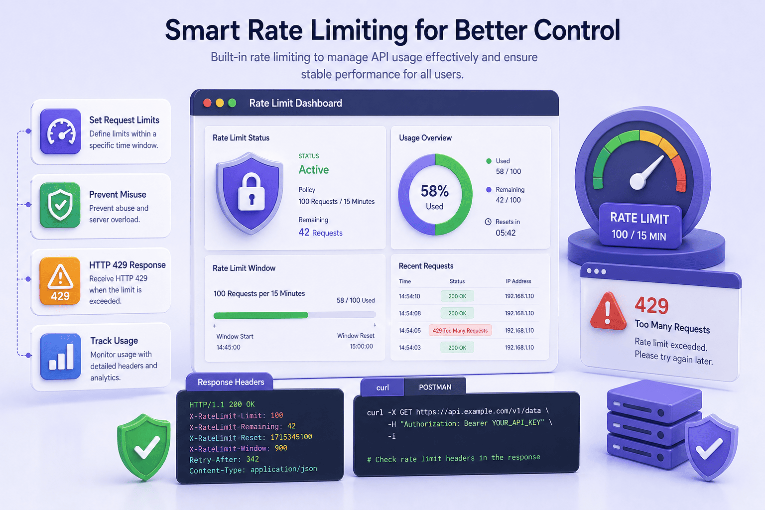 Smart Rate Limiting for Better Control